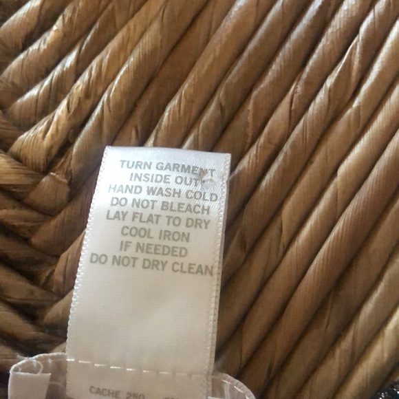 Cache Rhinestoned and Sequined Top - Picture 9 of 9